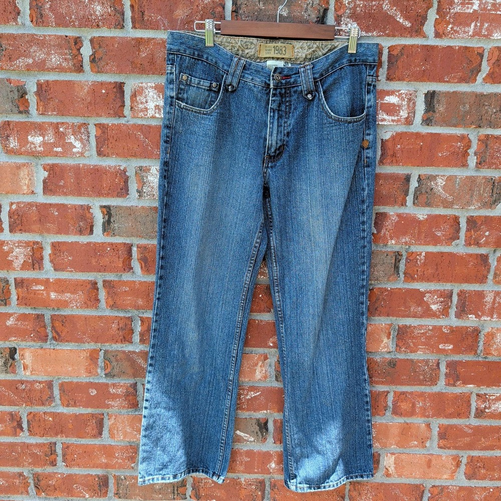 Pelle Pelle Jeans Mens 32x30 Blue Straight Leg 1983 Marc Buchanan Streetwear